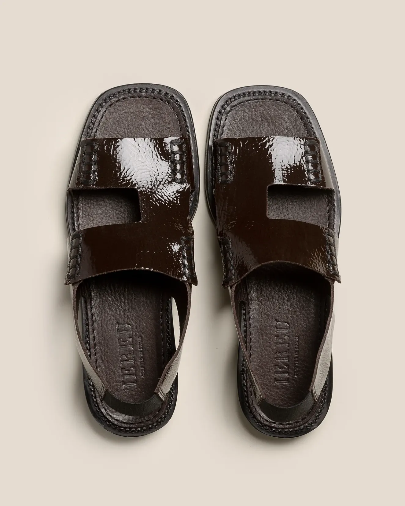 Llaut Square Crinkled Glossy>Hereu Studio Flash Sale