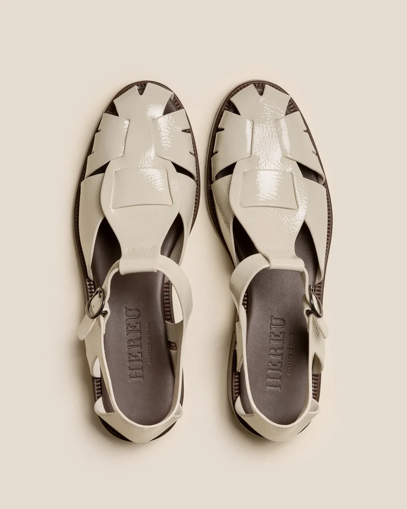 Pesca Crinkled Glossy>Hereu Studio Fashion